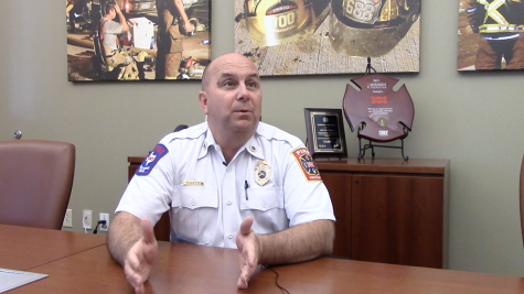 Chief Gillette explains his position at the Fire Station