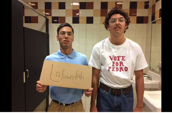 Students dress as characters from Napoleon Dynamite