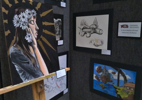 Centennial Students Shine at Art Show