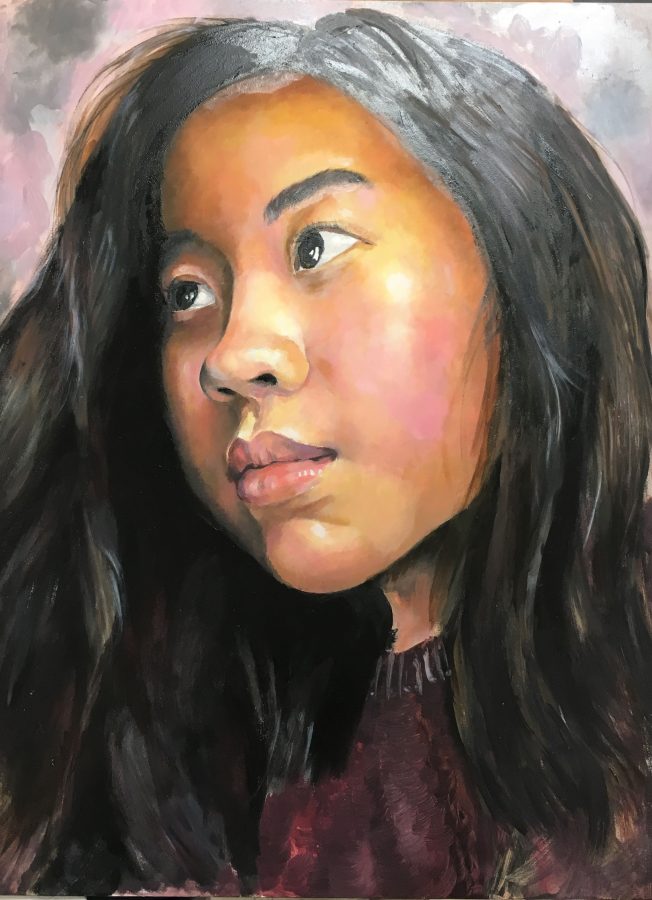 Jessica Nguyens portrait, Shadows of Light. 