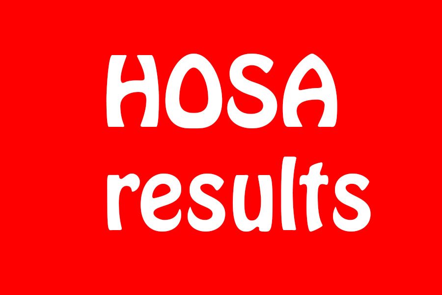 HOSA Regional Results