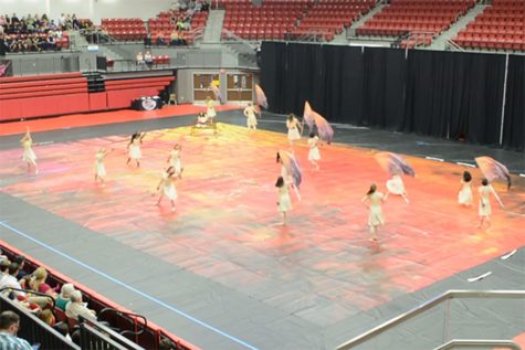 Winter Guard Wins the Gold