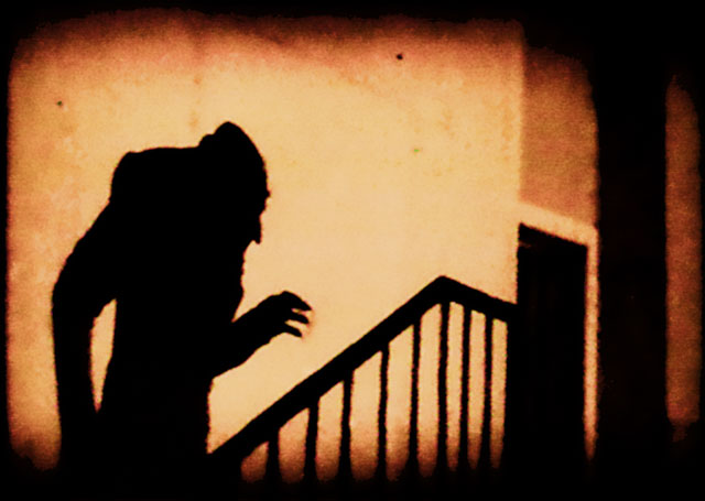 The creepy Count Orlock, the titular monster from Nosferatu(1922) 