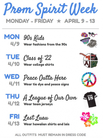 Prom Spirit Week