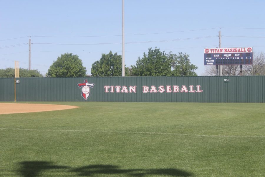 The Titan baseball field.