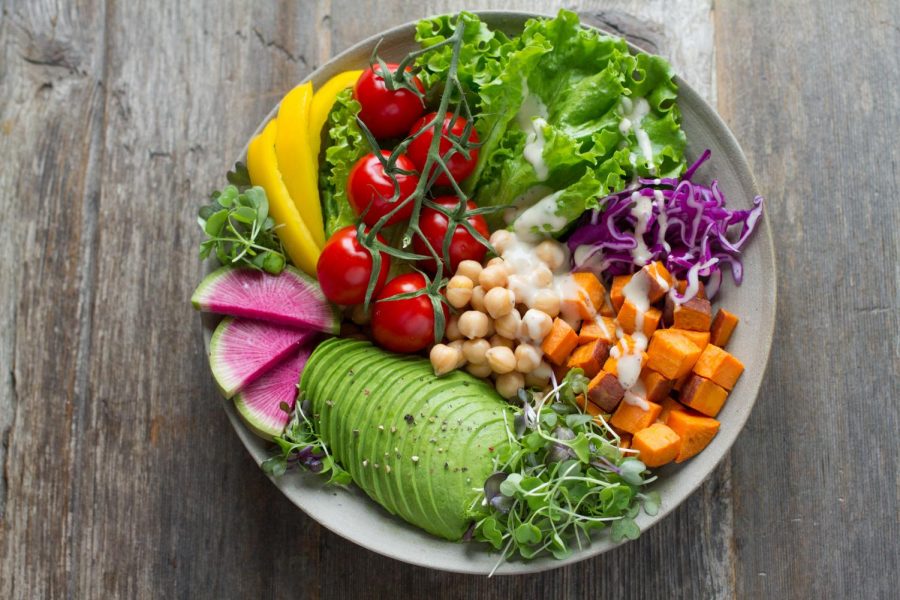 All vegan salad bowl