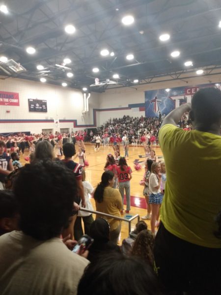 Excitement in the Air- First Pep Rally Prepares Students for New School Year