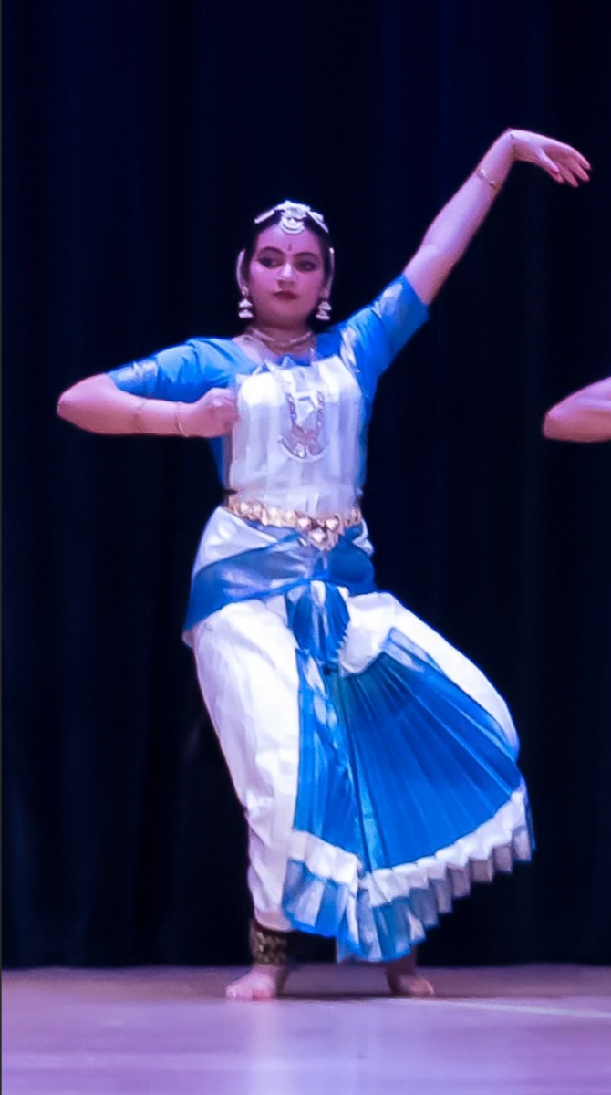 Rajagopal performing at her dance recital!