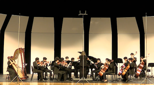 Centennial High School orchestra.