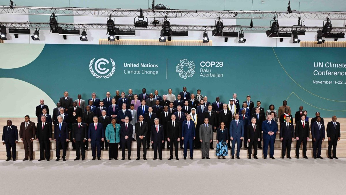 World leaders gathered in Baku, Azerbaijan, for the world leaders climate action summit kicking off the 29th United Nations Climate Change Conference (COP29)