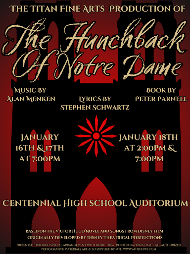 The poster for the “The Hunchback of Notre Dame”