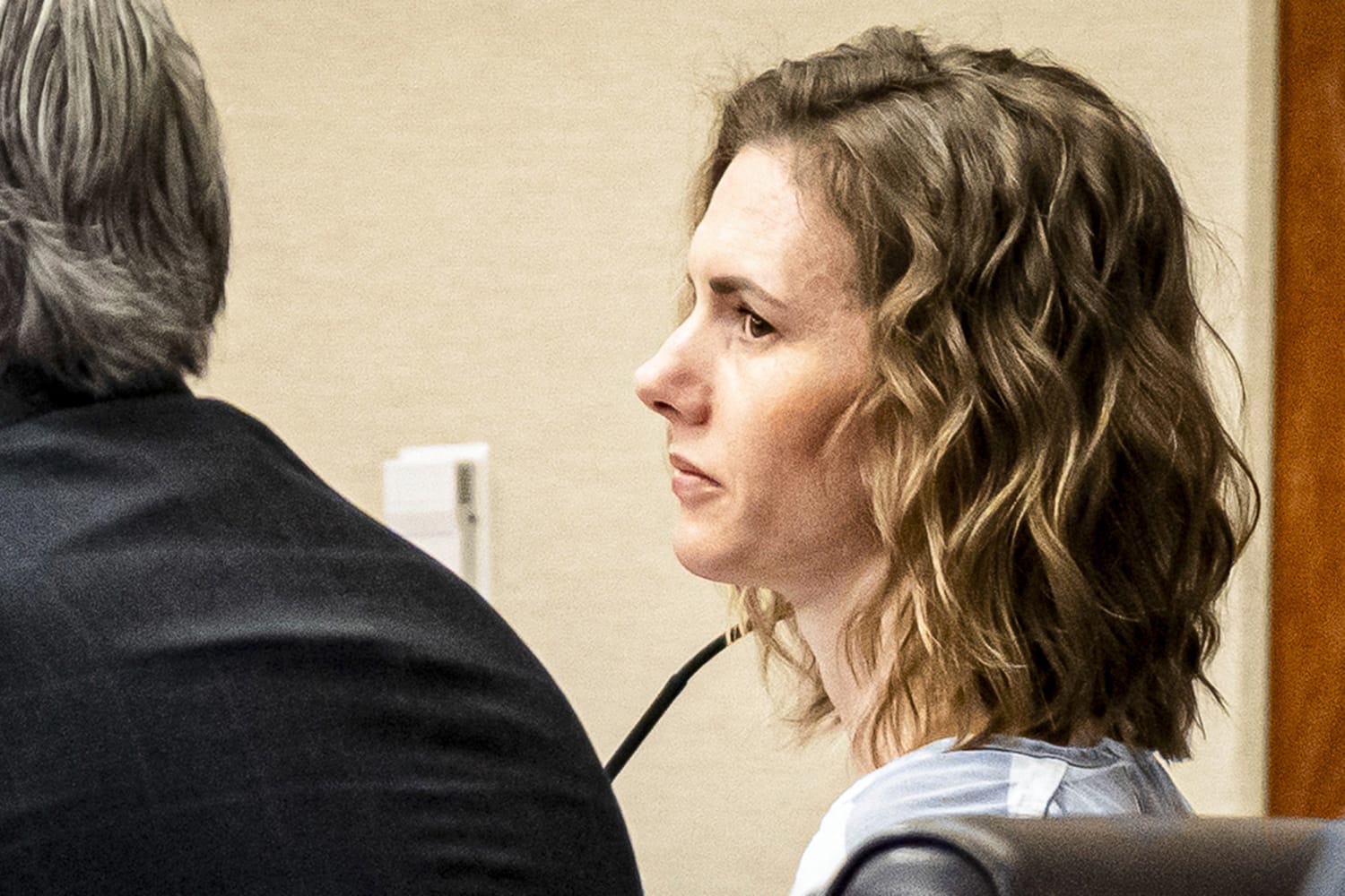 Ruby Franke at her Feb. 20 sentencing. (Sheldon Demke / AP file)