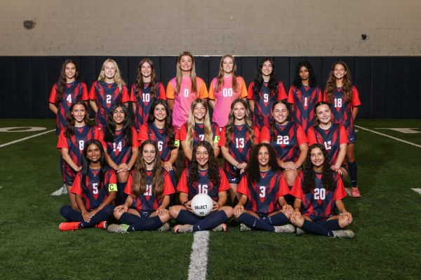 The Titan's Girls Soccer Varsity 
